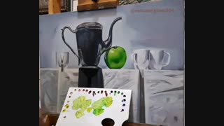 آموزش رنگ و روغن