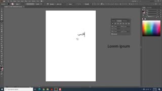 تولید محتوا، پودمان اول، فارسی نویسی در ایلوستریتور