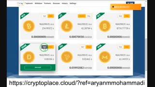 آموزش کسب درآمد از طریق سایت cryptoplace (تا روزی 100دلار به همراه واریز)