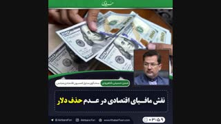 ♦️نقش مافیای اقتصادی در عدم حذف دلار