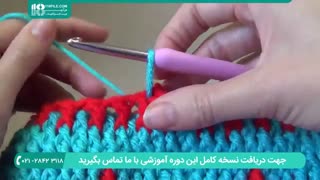 آموزش بافتنی کلاه و شالگردن دخترانه پنج مدل بافت  شیک و جذاب