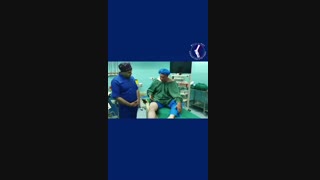 جراحی زانوی کشتی گیر حرفه ای،قسمت اول