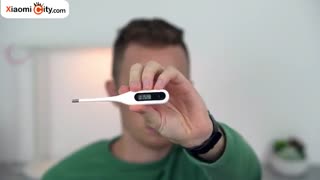 جعبه گشایی تب سنج الکترونیکی شیائومی