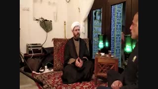 پشت صحنه بخش نخست از چهارمین قسمت تکیه مجازی امام رضا