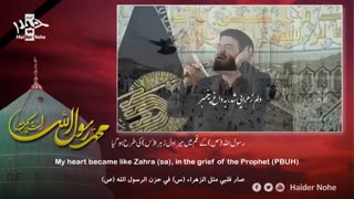 یا حبیبی یا محمد (ص) - میثم مطیعی | مترجمة للعربیة | English Urdu Subtitles