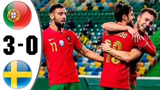 خلاصه بازی پرتغال 3 - سوئد 0 - لیگ ملت های اروپا