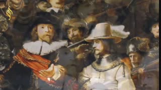 the night watch شبگرد - تابلو فرش ابری سردرود