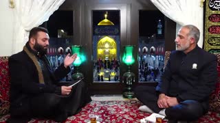 پشت صحنه بخش بین‌المللِ هفتمین شب از تکیه مجازی امام رضا