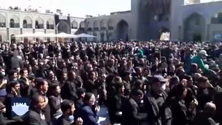 عزاداری ۲۸ صفر در حرم مطهر رضوی