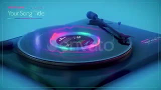 پروژه موزیک پلیر افترافکت ⭐️