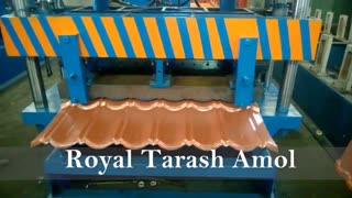 خط تولید دستگاه شیروانی زن طرح پرچین - آقایی آمل