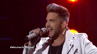 Adam Lambert & Laleh Perform Welcome to The Show )