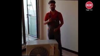 آموزش نصب کولر گازی ال جی