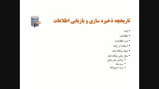 فیلم 1- پودمان اول - صفحات 3 تا 5 کتاب درسی - توسعه برنامه سازی و پایگاه داده