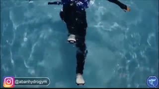 یوگا و ایروبیک در آب در شاهرود