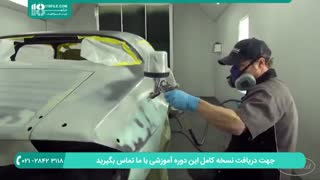 نحوه نقاشی و رنگ آمیزی خودرو قدیمی با اسپری