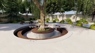 پروژه طراحی فضای سبز فیروزبهرام