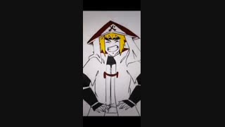 میناتو و کوشینا از انیمه ناروتو