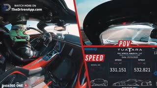 WORLD'S FASTEST ONBOARD: SSC Tuatara hits crazy 331mph top speed