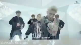 رقص گروه اکسو با آهنگ سلام علیکم