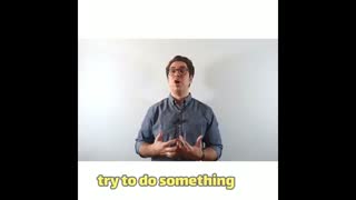 کاربرد فعل try در جمله