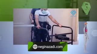 افتتاح بخش توانبخشى و رباتیک در کلینیک درد و توانبخشى نگین آزادى