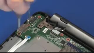 بازکردن  و تعویض داتر بورد لپ تاپ HP SlateBook 10