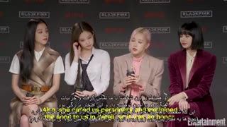 مصاحبه جدید بلک پینک  با netflix درمورد مستند بازیرنویس