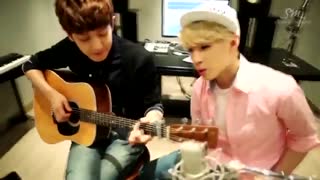 اجرای مشترک چانیول (اکسو )و هنری (سوپرجونیور ) به نام I love you با  کیفیت عالی