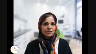 فیلم رضایتمندی سرکار خانم زندی بیمار جراحی لثه