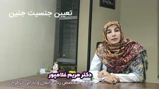 تعیین جنسیت جنین