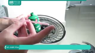 تعمیر پنکه رومیزی | مراحل بیرون آوردن استاتور  پنکه رو میزی