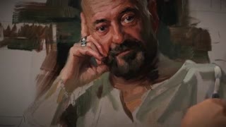 پرتره با تکنیک رنگ روغن - امپرسیون بسیار زیبا و تکنیکی2020