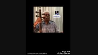 فرج علیپور بیاد شجریان فقید، کمانچه نوازی