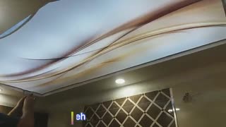 سقف کشسان چاپی ، شرکت آسمانخانه خرّم فضا