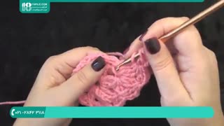 طریقه بافت کلاه همراه با مدل بافت ستاره ای با قلاب