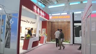 غرفه  امیران نما آجر  نسوز نما در نمایشگاه بین المللی