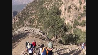 صعود گروه کوهنوردی نفت مسجدسلیمان به قله نازی