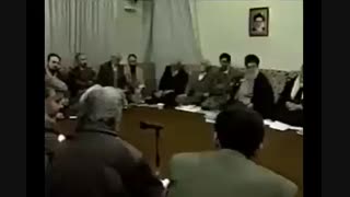 شعرخوانی قیصر امین پور در محضر رهبری
