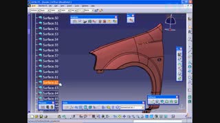 بسته آموزشی ابر نقاط - Digitized Shape Editor کتیا|کدافزار