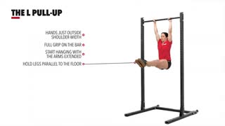 حرکت ال پول آپ The L Pull Up