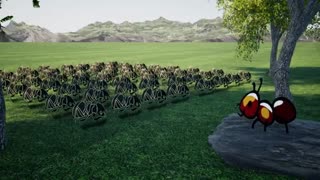 انیمیشن نماصوت سلیمان نبی و مورچه