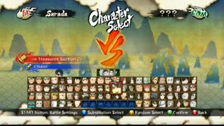 نمونه ای از استفاده مود ناروتو استورم4 برای ناروتو استورم3