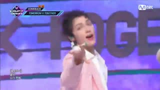 اجرای آهنگ Blue Hour از TXT در Mcountdown