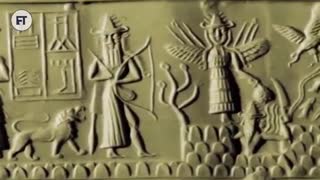 اسناد وجود فرازمینی ها در تمدن سومریان