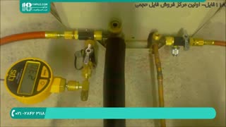 آموزش دریل کاری و پرچ کاری در تعمیر کولر گازی