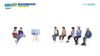 قسمت 483 برنامه" ویکلی آیدل" با حضور TXT + زیرنویس فارسی