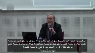 پرفسور ایلبر اورتایلی: متاسفانه فرهنگ و زبان ترکی در مقایسه با فرهنگ ایرانی، یک فرهنگ روستایی است.