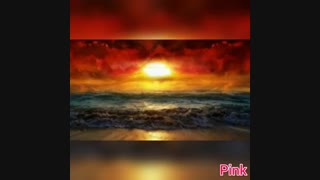 کیلپ زیبا از غروب ساخت خودم