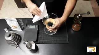 آموزش دم آوری قهوه به روش کمکس با رضا پورمحمودیان